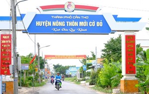 Huyện Cờ Đỏ (Cần Thơ) tiến đến nông thôn mới nâng cao